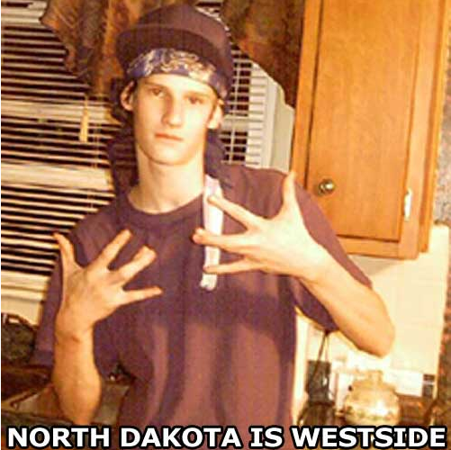 White Dudes & Gang Signs